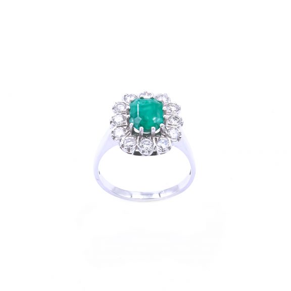 VINTAGE - SMARAGDRING – Bild 3