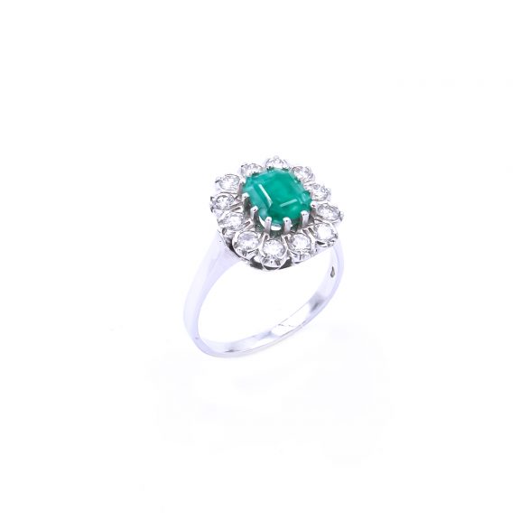 VINTAGE - SMARAGDRING
