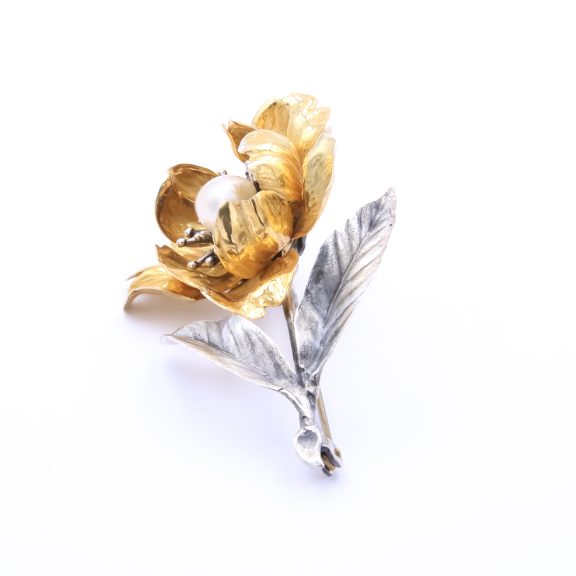 VINTAGE - FLORALBROSCHE – Bild 6