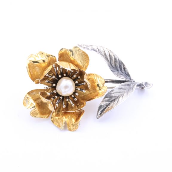 VINTAGE - FLORALBROSCHE – Bild 3
